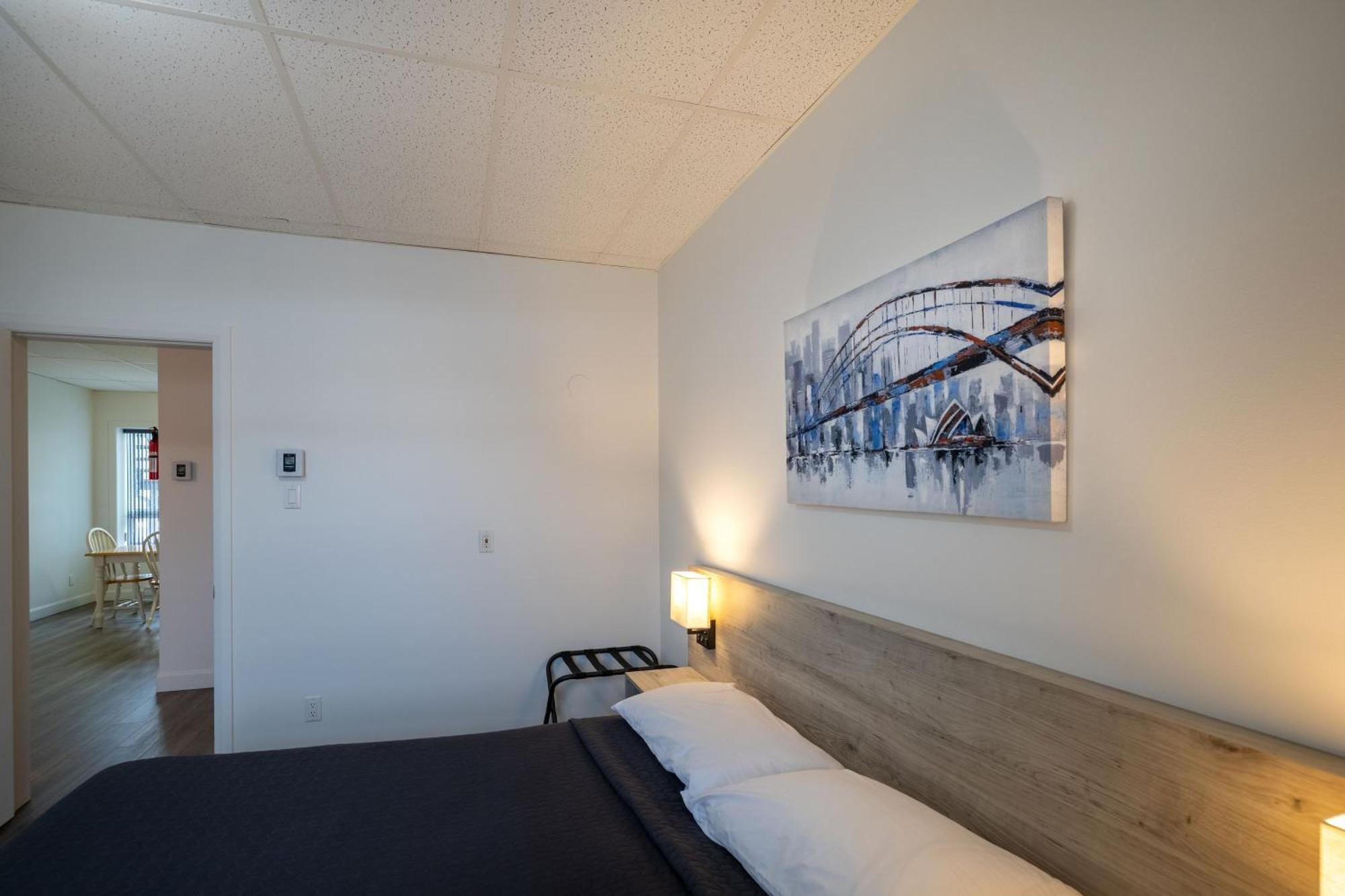 Motel Et Condo Chez Charley Sainte-Anne-de-Beaupré Kültér fotó
